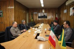 نشست مشترک ریاست سازمان و مدیر شرکت خدمات حمایتی استان تهران